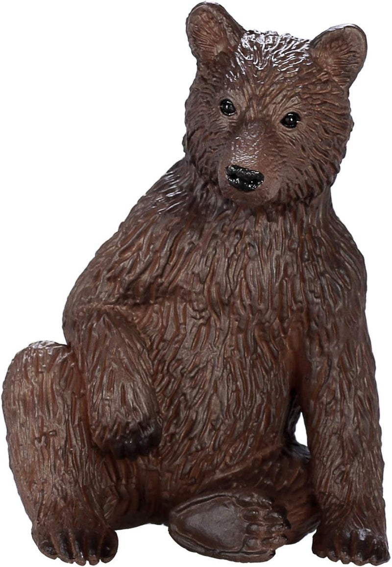MOJO Grizzly Bear Cub Realistic International Wildlife Hand Painted Toy Figurine - Image 3